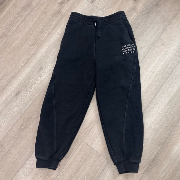 T by Alexander Wang sweatpants joggers women black small - Picture 1 of 5